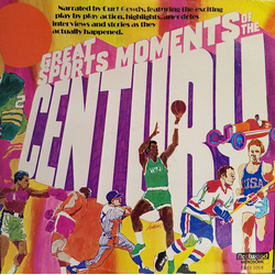 Curt Gowdy (2) Great Sports Moments Of The Century Vinyl LP USED