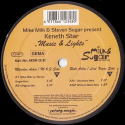 Keneth Star Music & Lights USED VINYL 12INCH 33 S RPM