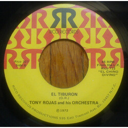 Tony Rojas And His Orchestra Que Se Fuñan / El Tiburon USED VINYL 7INCH 45 RPM SINGLE