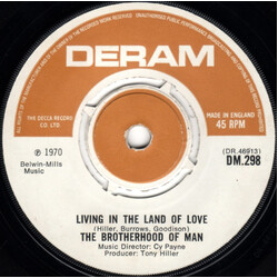 Brotherhood Of Man Where Are You Going To My Love USED VINYL 7INCH 45 RPM