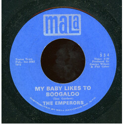 The Emperors (4) My Baby Likes To Boogaloo USED VINYL 7INCH 45 RPM SINGLE