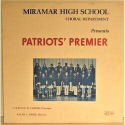 Miramar High School Chorus Patriot's Premier Vinyl LP USED