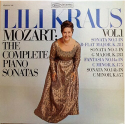 Lili Kraus / Wolfgang Amadeus Mozart The Complete Piano Sonatas, Vol. 1 Vinyl LP USED