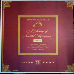 Enrico Caruso A Treasury Of Immortal Performances Vinyl LP USED