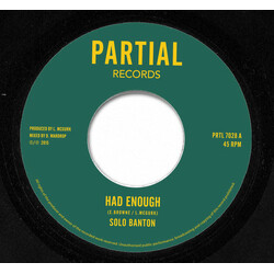 Solo Banton Had Enough USED VINYL 7INCH 45 RPM