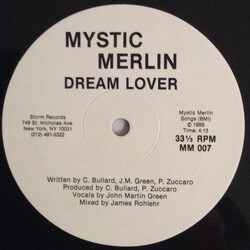 Mystic Merlin Dream Lover Vinyl 12" USED