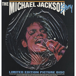 Michael Jackson The Michael Jackson Story - The Amazing Story Of The World's Greatest Superstar USED VINYL 12INCH 33 S RPM LIMITED EDITION PICTURE DIS
