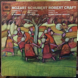 Wolfgang Amadeus Mozart / Franz Schubert / Robert Craft / Columbia Symphony Orchestra Mozart - Serenade No. 10, Schubert  - German Dances Vinyl LP USE