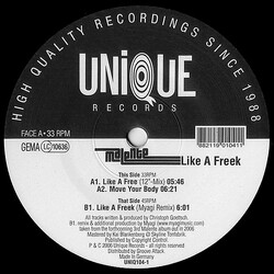 Malente Like A Freek USED VINYL 12INCH