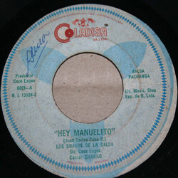 Los Bravos De La Salsa Hey Manuelito USED VINYL 7INCH 45 RPM SINGLE