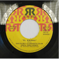Gus Colon / Orchestra Colon / Eddie Aponte El Kikiriki / Se Me Salio USED VINYL 7INCH 45 RPM SINGLE