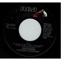 David Bowie D.J. Vinyl 7" USED