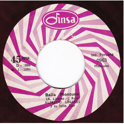 Alfredito Linares Y Su Salsa Star Baila Montuno USED VINYL 7INCH 45 RPM SINGLE