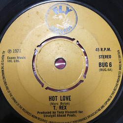 T. Rex Hot Love USED VINYL 7INCH SINGLE