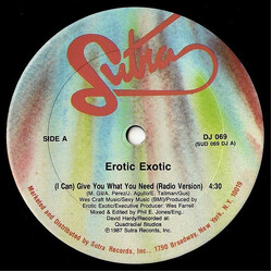 Erotic Exotic (I Can) Give You What You Need VINYL 12" USED