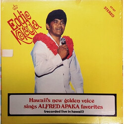 Eddie Kekaula Hawaii's New Golden Voice Sings Alfred Apaka Favorites Vinyl LP USED