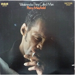 Percy Mayfield Weakness Is A Thing Called Man Vinyl LP USED