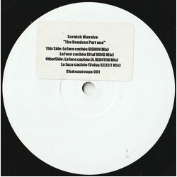 Scratch Massive Remixes Part One USED VINYL 12INCH WHITE LABEL