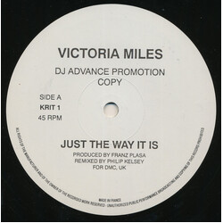 Victoria Miles Just The Way It Is USED VINYL 12INCH ADVANCE SINGLE PROMO
