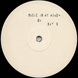 Kay 9 Music In My Mind / Who's In The House? USED VINYL 12INCH WHITE LABEL 45 RPM