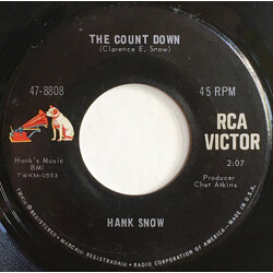 Hank Snow The Count Down USED VINYL 7INCH 45 RPM MONO