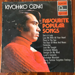 Kiyohiko Ozaki Favourite Popular Songs Vinyl LP USED