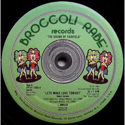 L'Amour / Krystal Davis Let's Make Love Tonight VINYL 12" USED