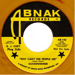 Guckenheimer Why Can't The People See / If I Need Someone-It's You USED VINYL 7INCH 45 RPM SINGLE PROMO