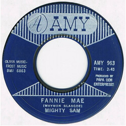 Mighty Sam Fannie Mae / Badmouthin' USED VINYL 7INCH 45 RPM SINGLE STYRENE