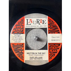 Ward Wellman And The Kents Written In The Sky Vinyl 7" USED