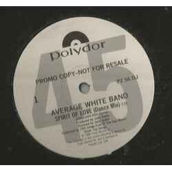 Average White Band The Spirit Of Love USED VINYL 12INCH 45 RPM PROMO