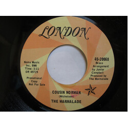 The Marmalade Cousin Norman / Lonely Man USED VINYL 7INCH 45 RPM SINGLE PROMO MONO