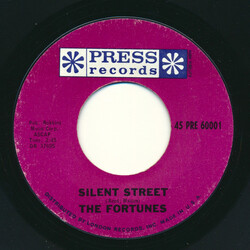 The Fortunes Silent Street / Gone From My Mind USED VINYL 7INCH 45 RPM SINGLE