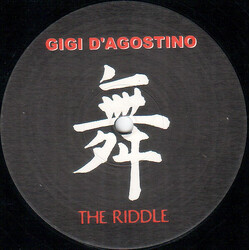 Gigi D'Agostino The Riddle USED VINYL 12INCH 45 RPM