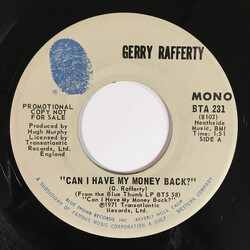 Gerry Rafferty Can I Have My Money Back? USED VINYL 7INCH 45 RPM SINGLE PROMO MONO