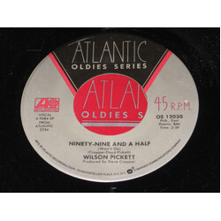 Wilson Pickett Ninety-Nine And A Half (Won't Do) / Don't Let The Green Grass Fool You Vinyl 7" USED