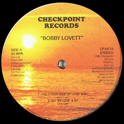 Bobby Lovett All My Love USED VINYL 12INCH 45 RPM