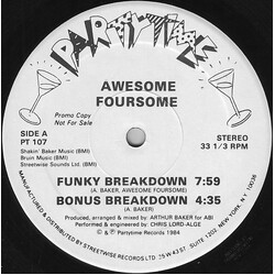 Awesome Foursome Funky Breakdown VINYL 12" USED