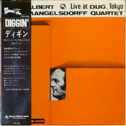The Albert Mangelsdorff Quartet Diggin' - Live At Dug, Tokyo Vinyl LP USED