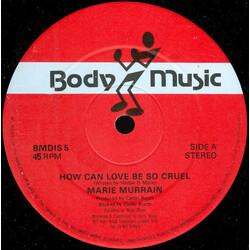 Marie Marrian / Lee (Sooty) How Can Love Be So Cruel / Cruel Version USED VINYL 12INCH 45 RPM