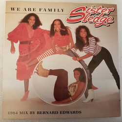 Sister Sledge We Are Family (1984 Mix By Bernard Edwards) USED VINYL 7INCH 45 RPM SINGLE STEREO