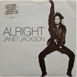 Janet Jackson Alright Vinyl 7" USED