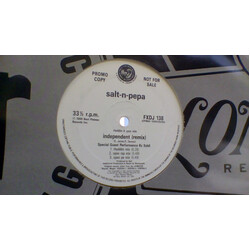 Salt 'N' Pepa Independent (Remix) USED VINYL 33 S RPM 12INCH PROMO