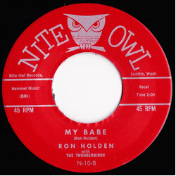 Ron Holden / The Thunderbirds (3) Love You So / My Babe USED VINYL 7INCH 45 RPM SINGLE REISSUE UNOFFICIAL RELEASE