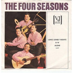 The Four Seasons Alone USED VINYL 7INCH 45 RPM SINGLE
