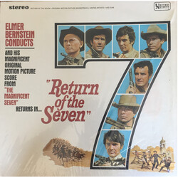 Elmer Bernstein Return Of The Seven (Original Movie Soundtrack) Vinyl LP USED