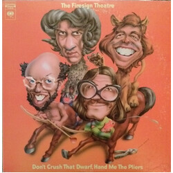 The Firesign Theatre Don't Crush That Dwarf, Hand Me The Pliers Vinyl LP USED