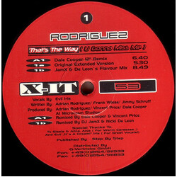 Rodriguez That's The Way (U Gonna Miss Me) Vinyl 12" USED