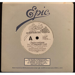 Luther Vandross I'll Let You Slide USED VINYL 7INCH 45 RPM SINGLE PROMO