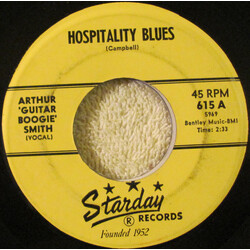 Arthur Smith (2) Hospitality Blues USED VINYL 7INCH 45 RPM